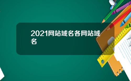 2021网站域名各网站域名