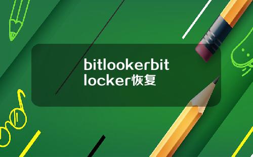 bitlookerbitlocker恢复