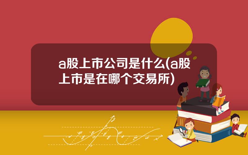 a股上市公司是什么(a股上市是在哪个交易所)