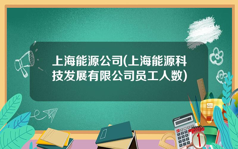 上海能源公司(上海能源科技发展有限公司员工人数)